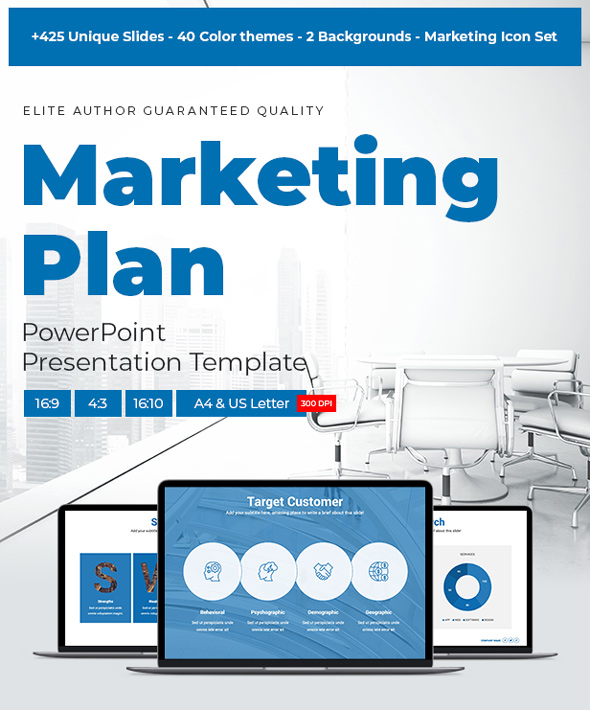 Best Marketing Plan PowerPoint Presentation Template